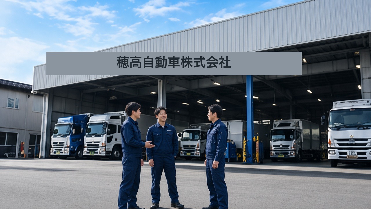 穂高自動車株式会社の整備工場